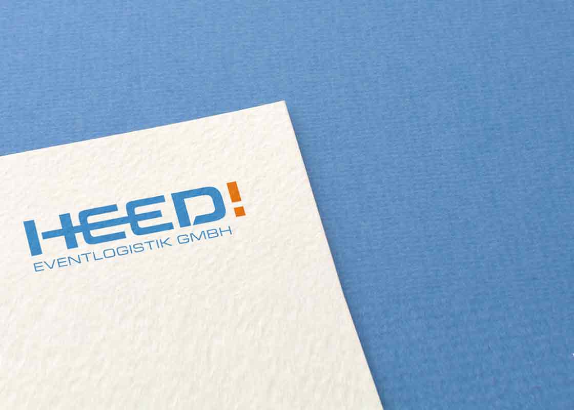 Die Designtante: Logodesign für HEED! Eventlogistik GmbH