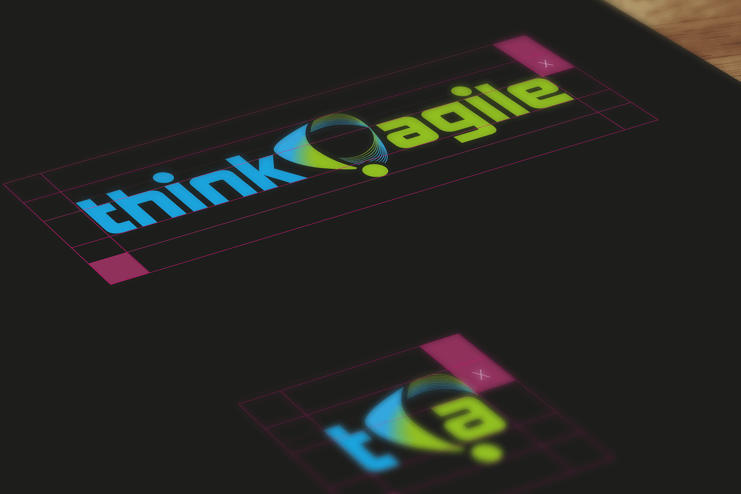 Think Agile: Logo Schutzraum