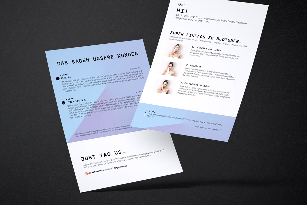 Ovall: Flyer Design