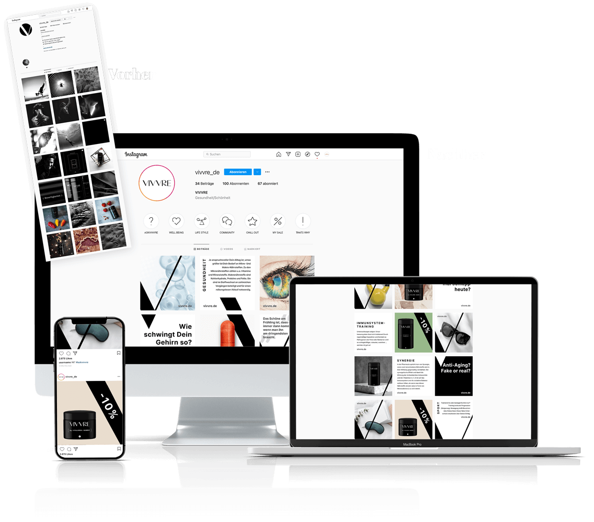 Vivvre: Social Media Assets